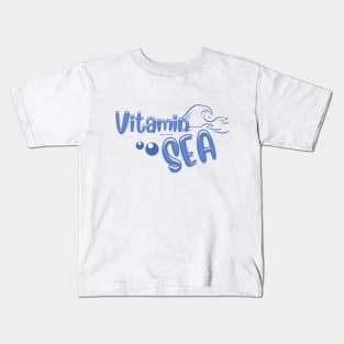 Vitamin Sea, Summer Beach Kids T-Shirt